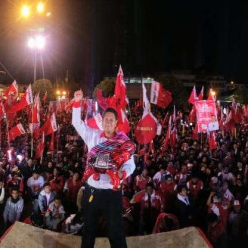 Discurso de Vladimir Cerrón en el cierre de campaña rumbo  al Gobierno Regional de Junín