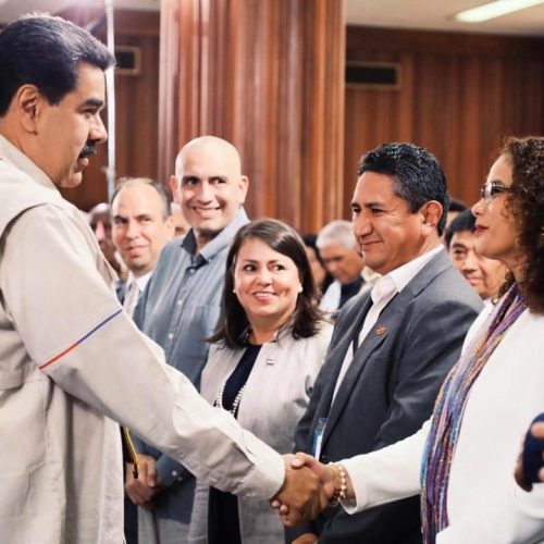 Perú Libre saluda juramentación del presidente Nicolás Maduro Moros